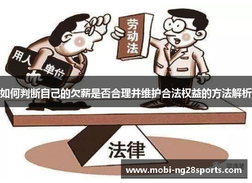 如何判断自己的欠薪是否合理并维护合法权益的方法解析