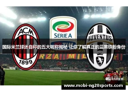 国际米兰球迷自称的五大昵称揭秘 让你了解真正的蓝黑铁粉身份
